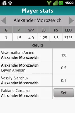 Swiss Champion Lite android App screenshot 2